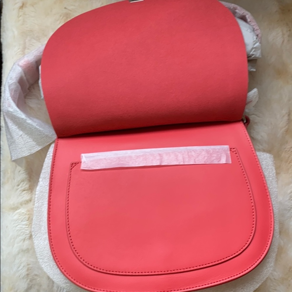 ALL SAINTS Captain Round Leather Crossbody Bag - Picture 9 of 15